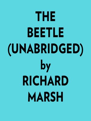 cover image of The Beetle (Unabridged)